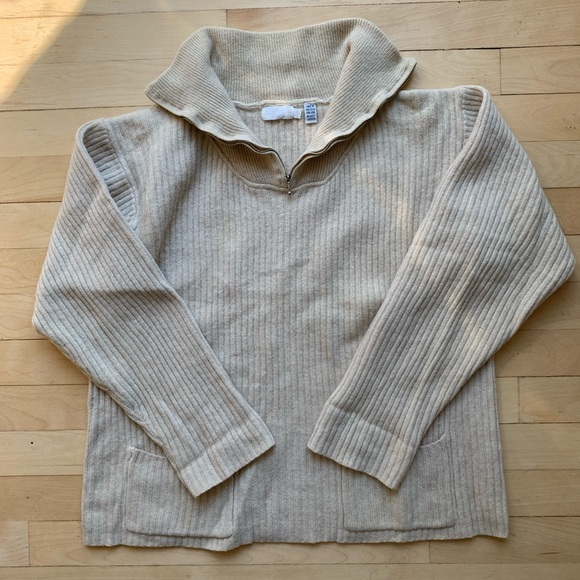 Esprit Cream Knit Sweater - Picture 2 of 8